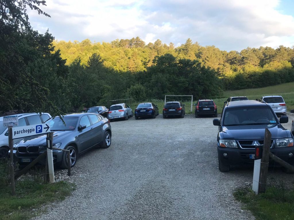 Podere Badia Parcheggio